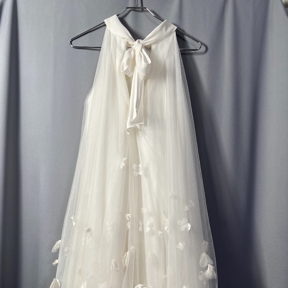 Amsale Little White Dress - Picture 3 of 7